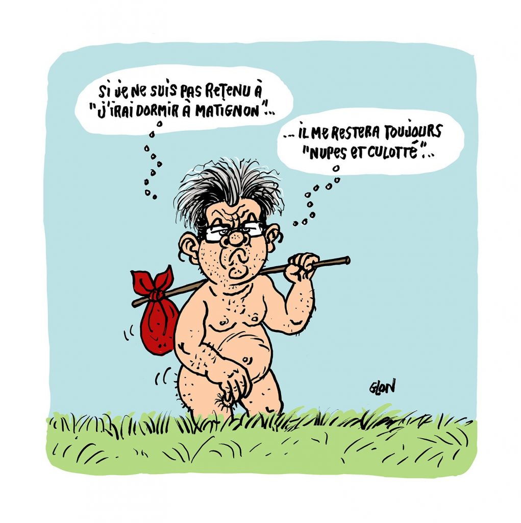 dessin presse humour législatives 2022 Jean-Luc Mélenchon image drôle Premier Ministre Nupes