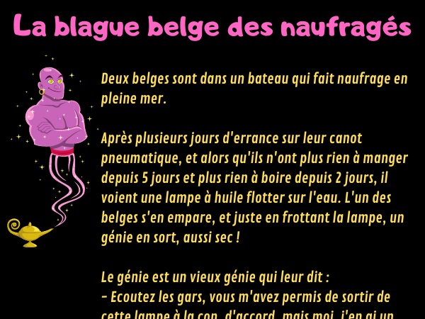 blague nationalités, blague belges, blague génie, blague naufrage, blague mer, blague bière, blague pisser, humour drôle