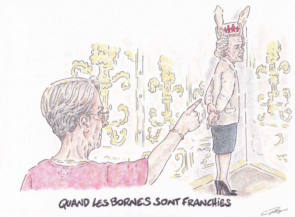 dessin presse humour propos homophobes image drôle Caroline Cayeux