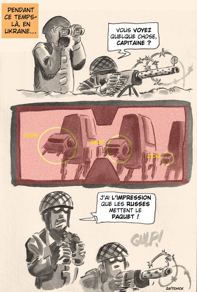 dessin presse humour Star Wars image drôle guerre en Ukraine