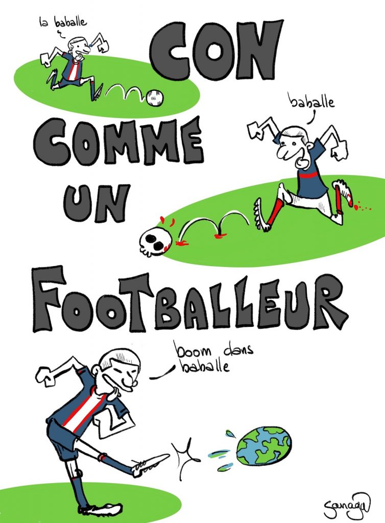 dessin presse humour football image drôle connerie