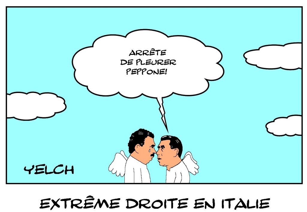 dessins humour législative Italie image drôle extrême droite