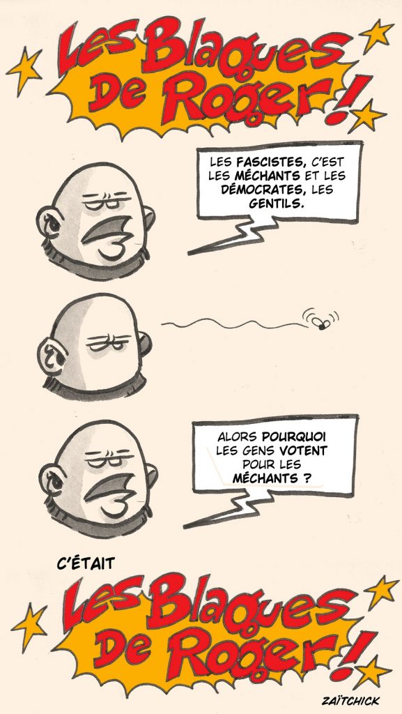 dessin presse humour élections fascistes image drôle démocrates