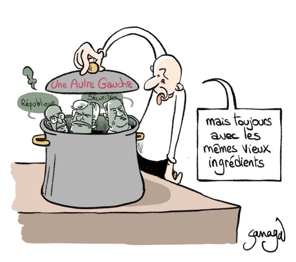 dessin presse humour politique gauche image drôle Bernard Caseneuve