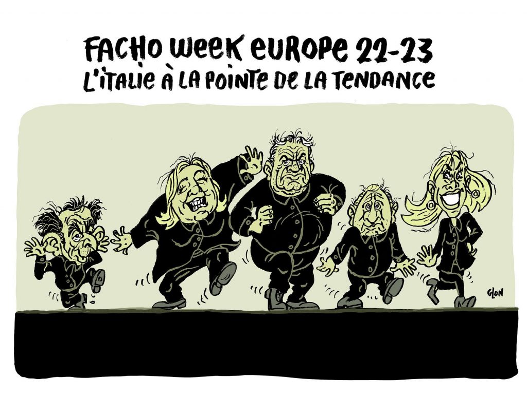 dessin presse humour législative Italie image drôle extrême droite