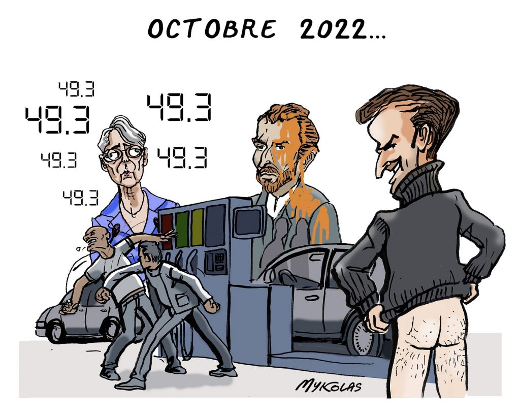 dessin presse humour actualités image drôle octobre 2022