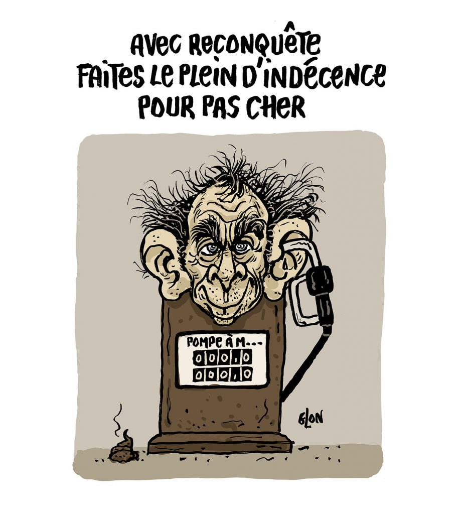 dessin presse humour Éric Zemmour image drôle affaire Lola