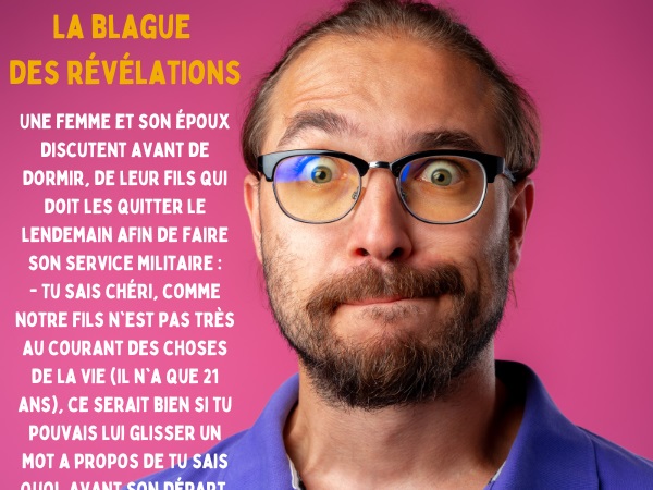 blague enfant, blague Père Noël, blague révélation, blague service militaire, blague caserne, blague courage, humour drôle