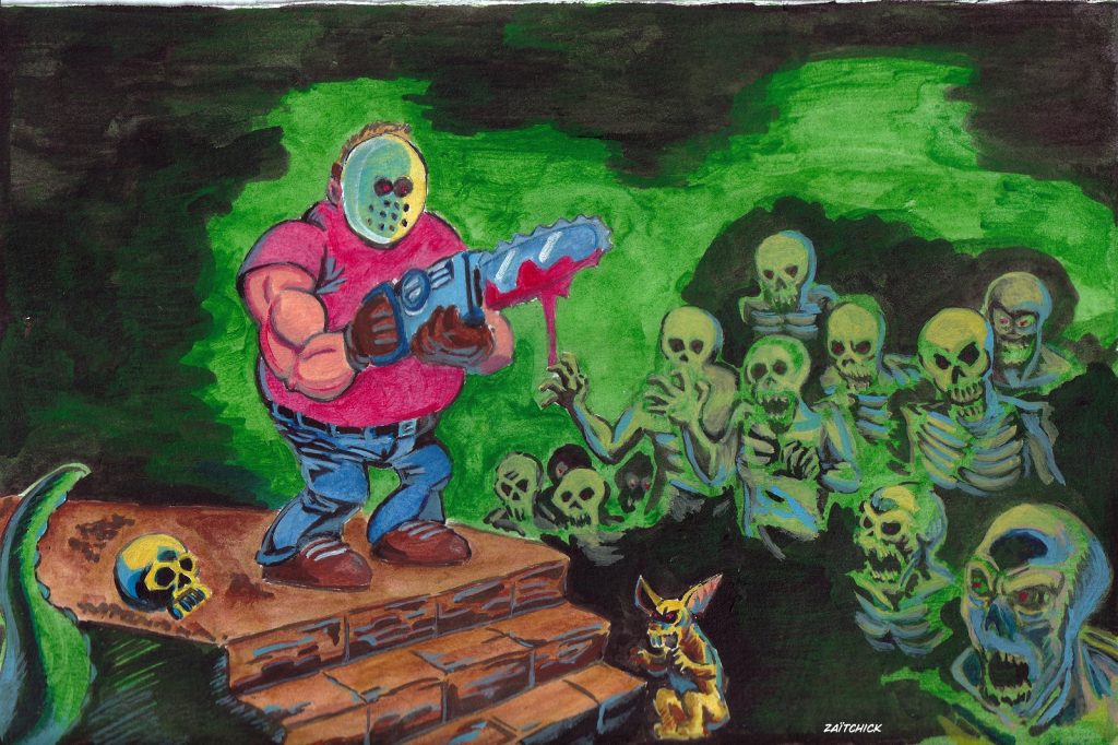 dessin presse humour Bob Zombi image drôle zombis