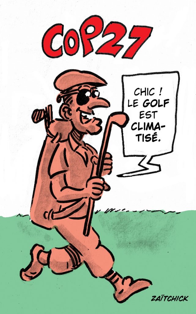 dessin presse humour climat image drôle COP 27