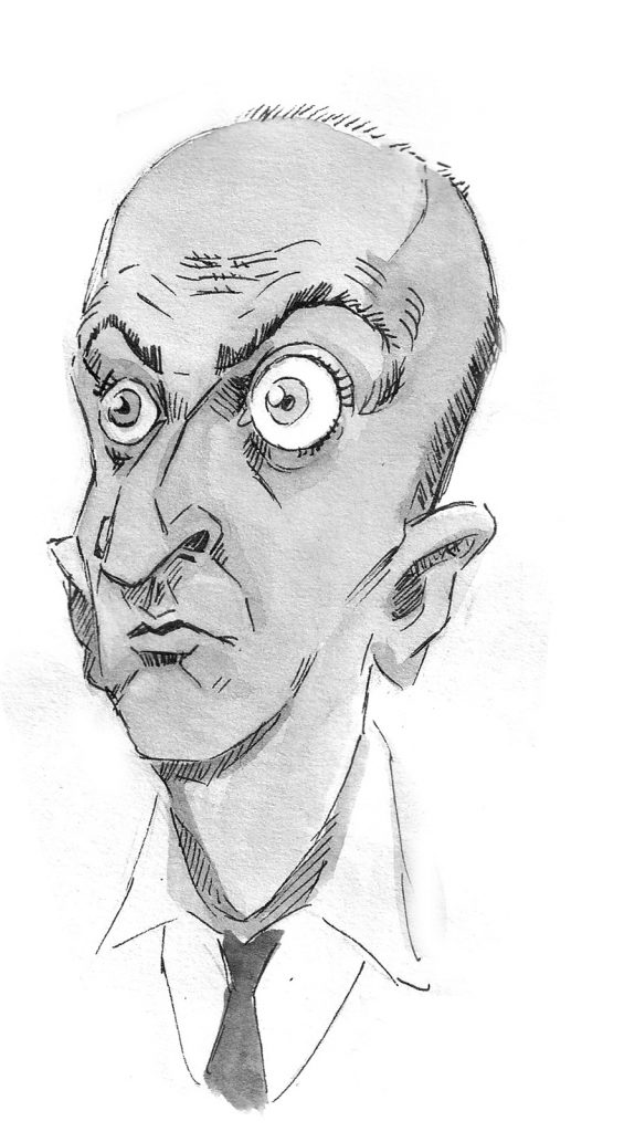 dessin presse humour Louis de Funès image drôle