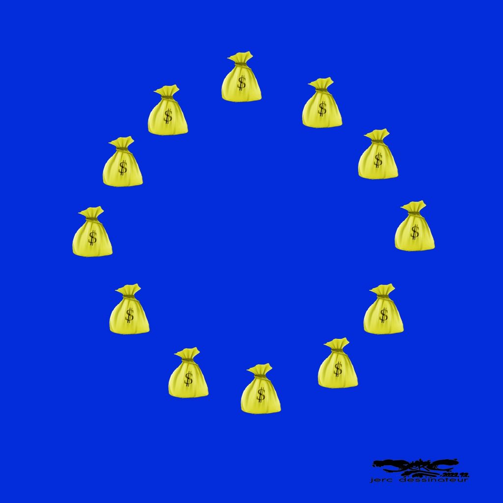 dessin presse humour Qatar corruption image drôle Parlement européen