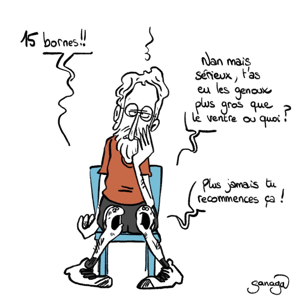 dessin humour quarantenaire image drôle sport