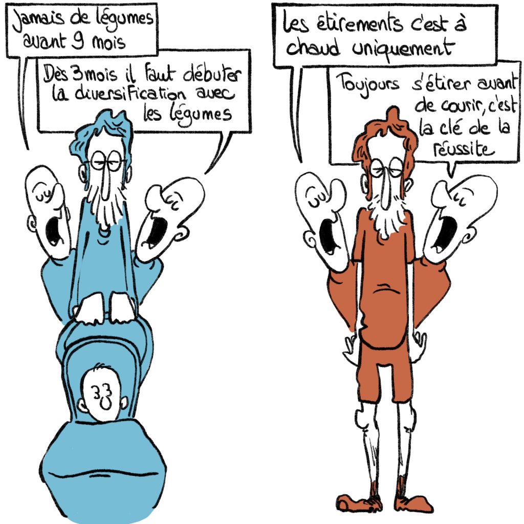 dessin humour quarantenaire image drôle sport