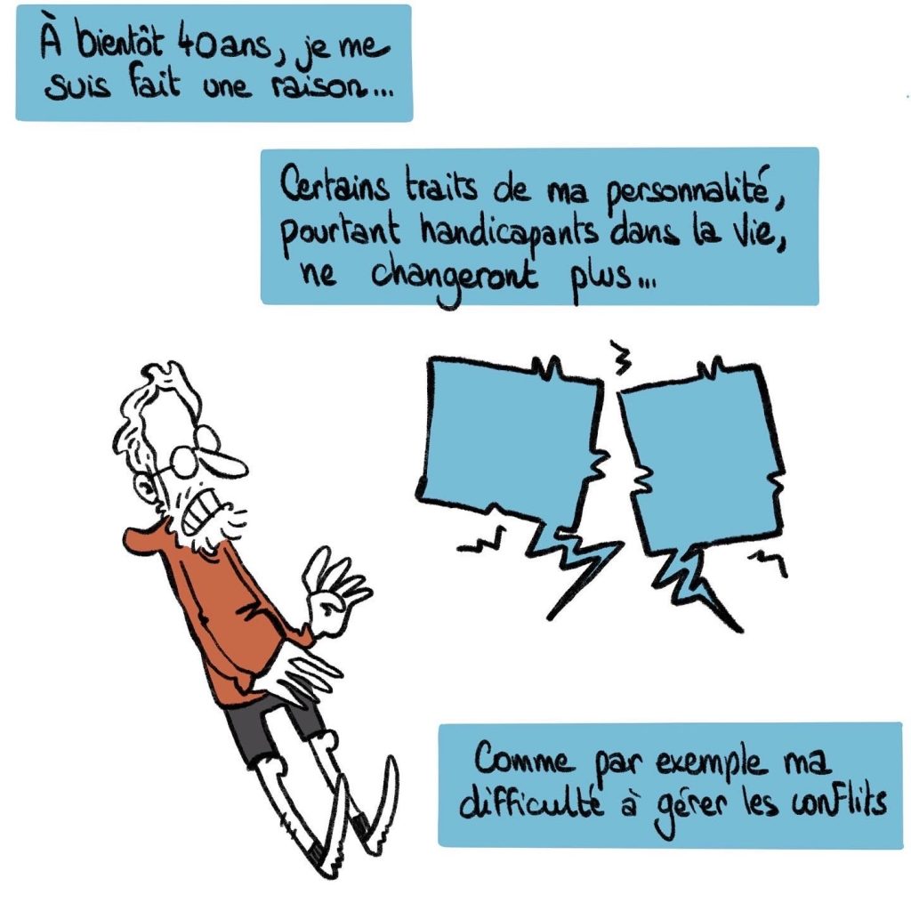 dessin humour quarantenaire image drôle sport