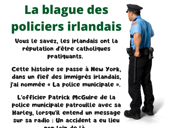 blague américains, blague irlandais, blague juifs, blague accident de voiture, blague religion, blague mauvaise foi, humour drôle