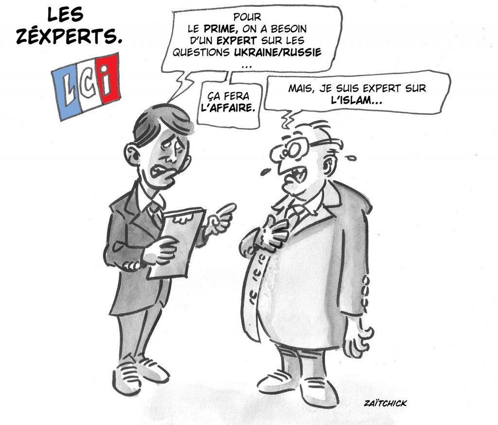 dessin presse humour experts image drôle LCI