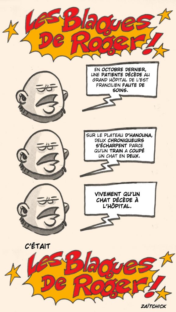 dessin presse humour mort chat SNCF image drôle décès hôpital