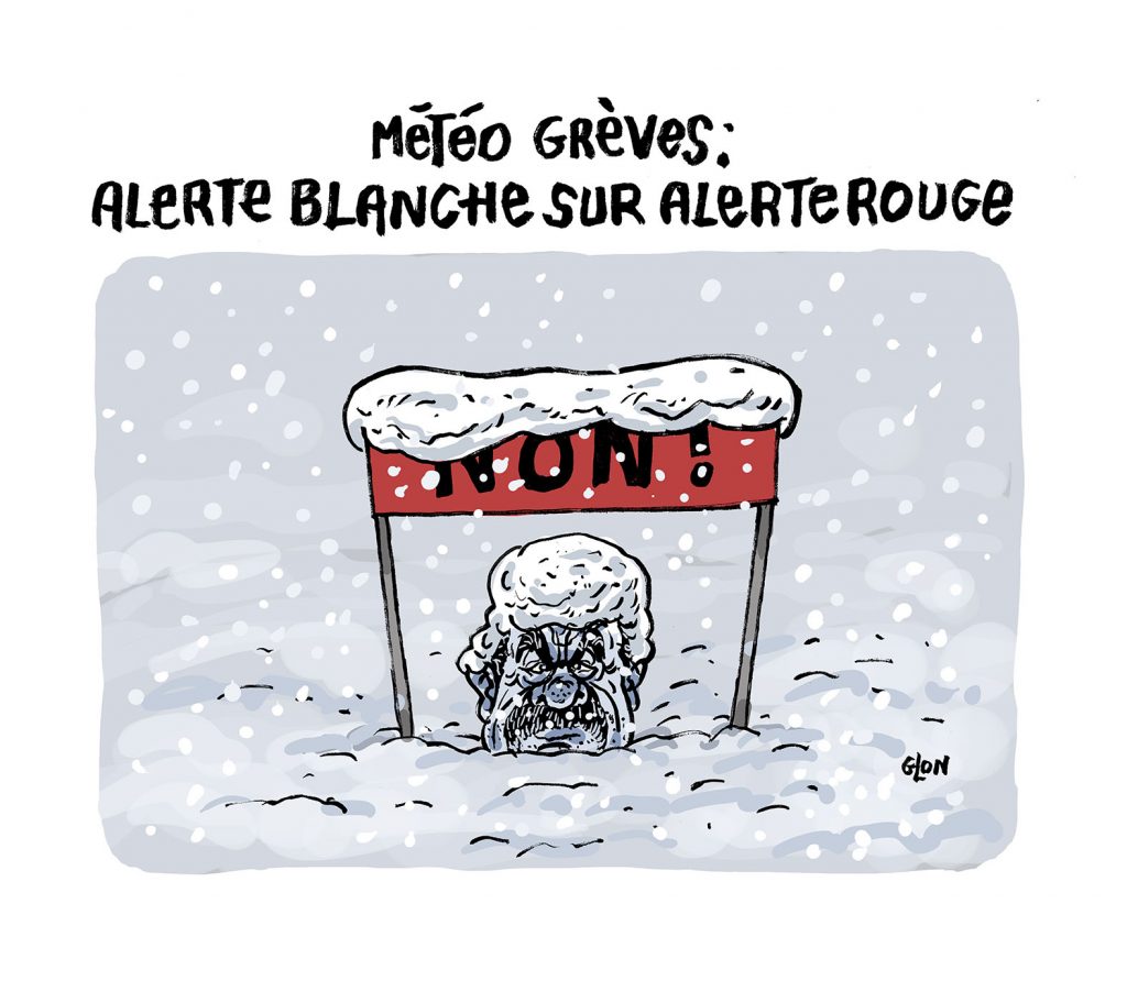 dessin presse humour Philippe Martinez grève image drôle réforme retraites