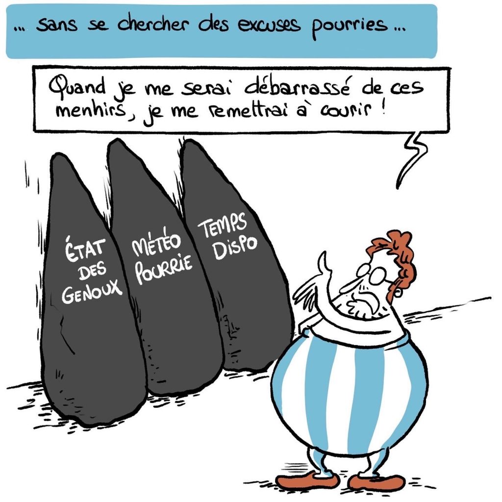 dessin humour quarantenaire image drôle sport