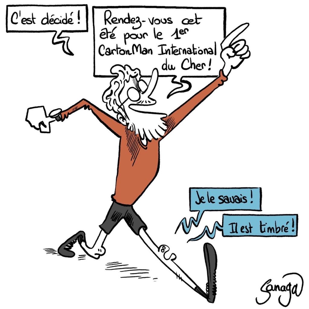 dessin humour quarantenaire image drôle sport