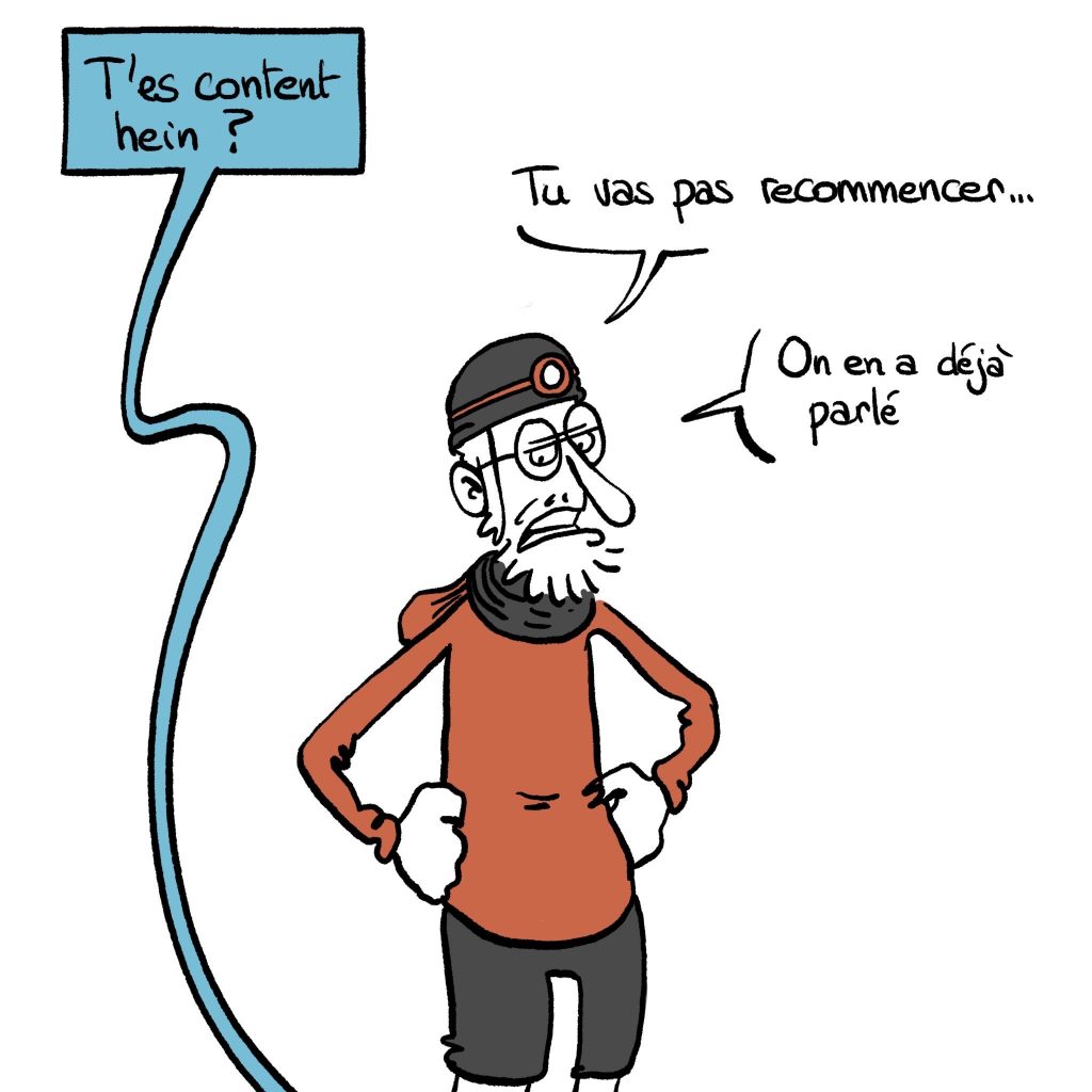 dessin humour quarantenaire image drôle sport