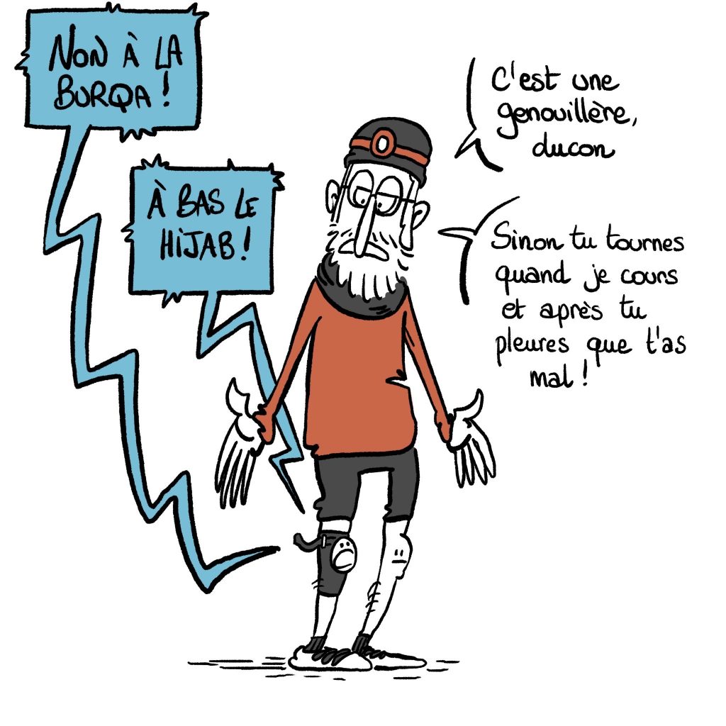 dessin humour quarantenaire image drôle sport