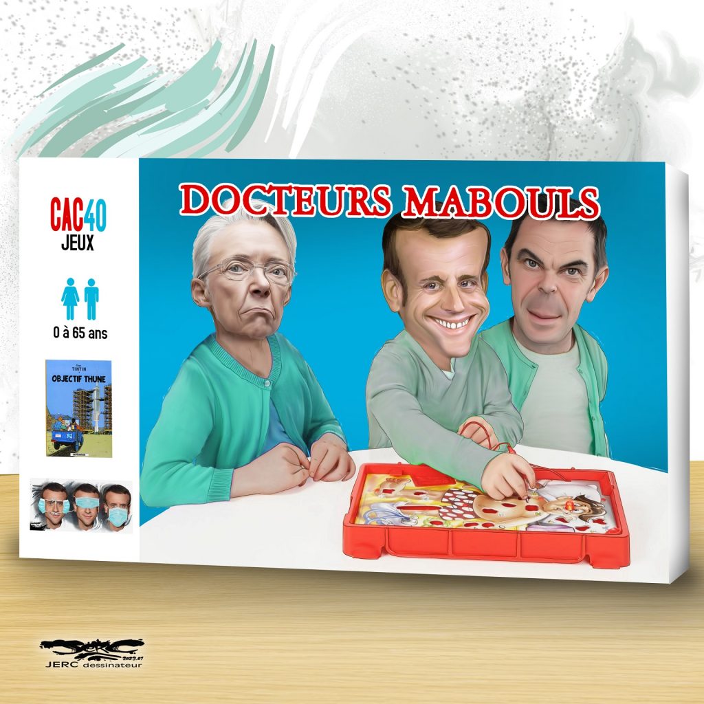 dessin presse humour vœux Emmanuel Macron image drôle acteurs santé