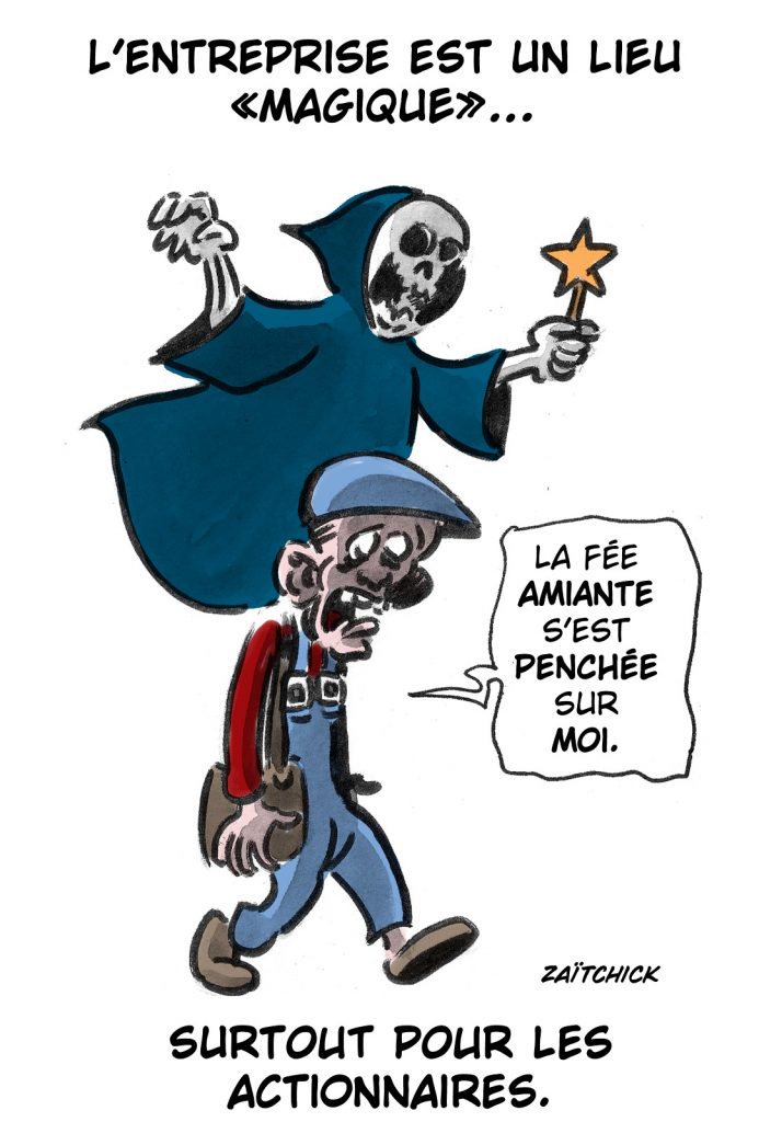 dessin presse humour magie entreprise image drôle Agnès Pannier-Runacher