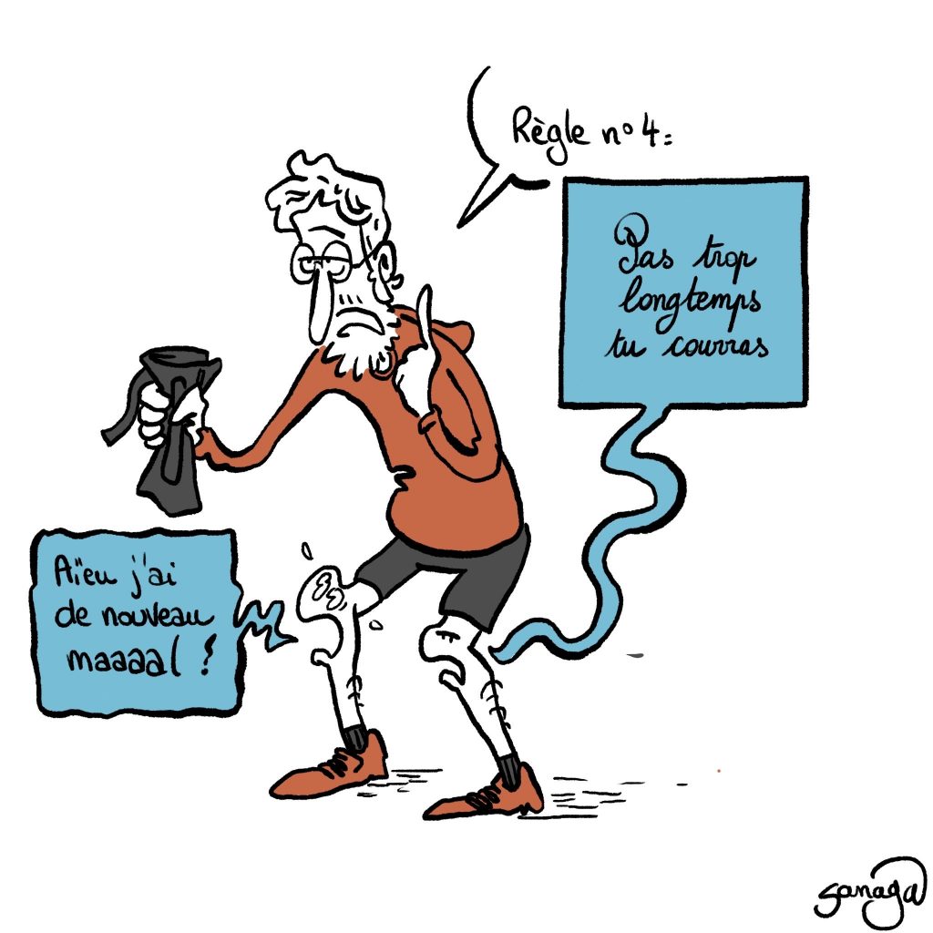 dessin humour quarantenaire image drôle sport