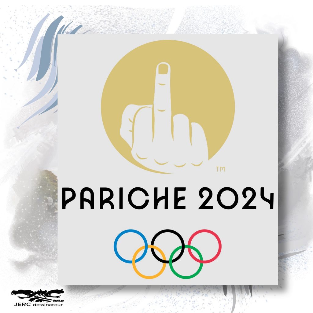 dessin presse humour Jeux Olympiques image drôle Paris 2024