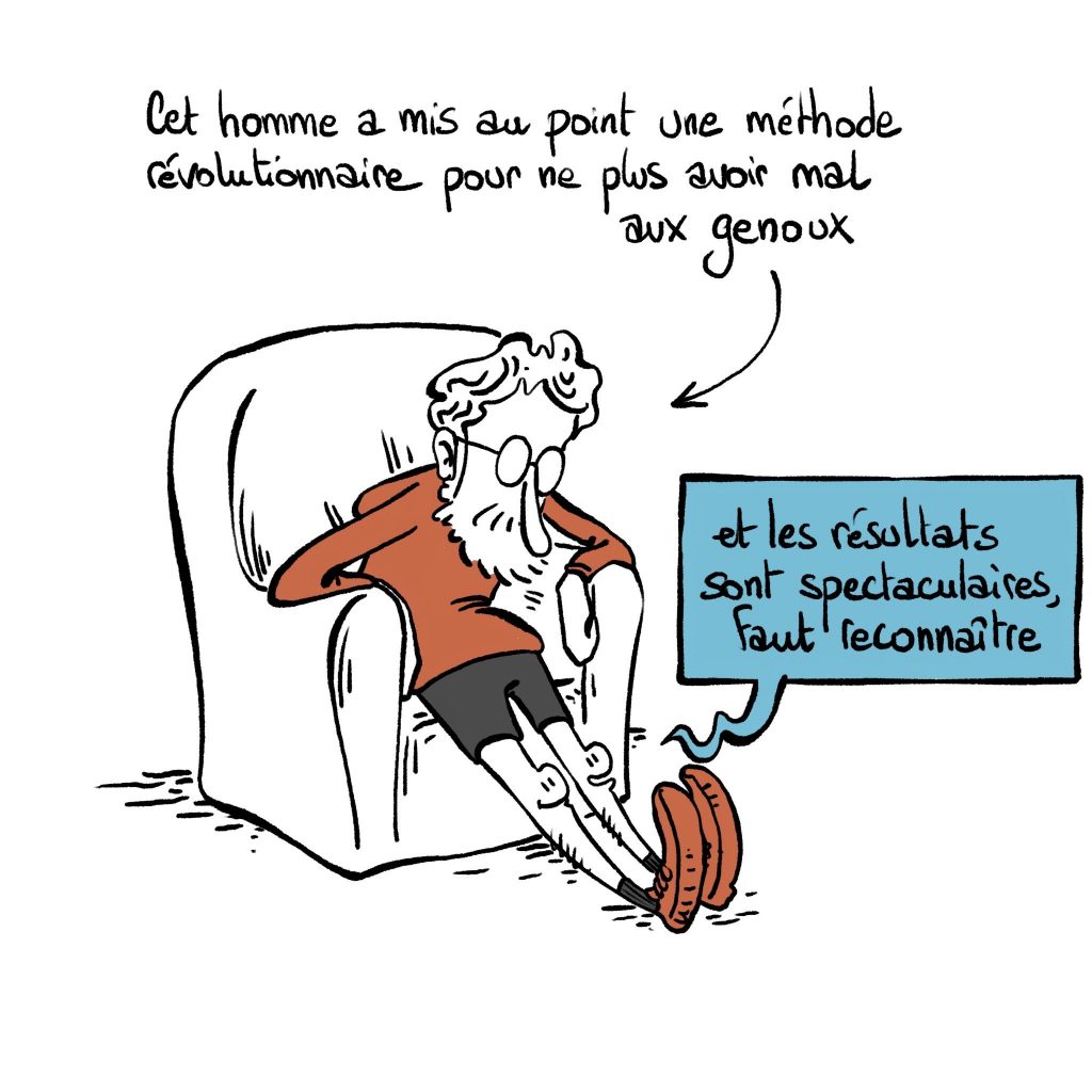 dessin humour quarantenaire image drôle sport