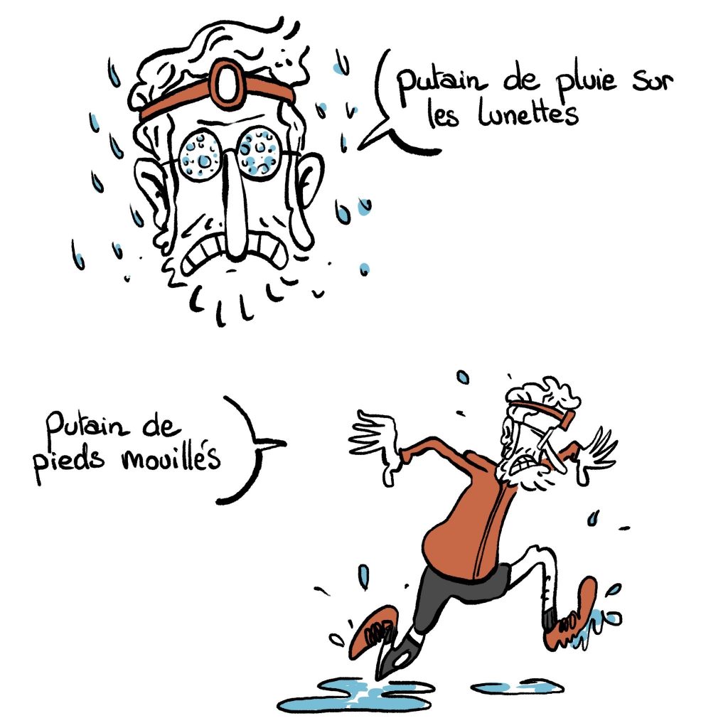 dessin humour quarantenaire image drôle sport colère apaisement