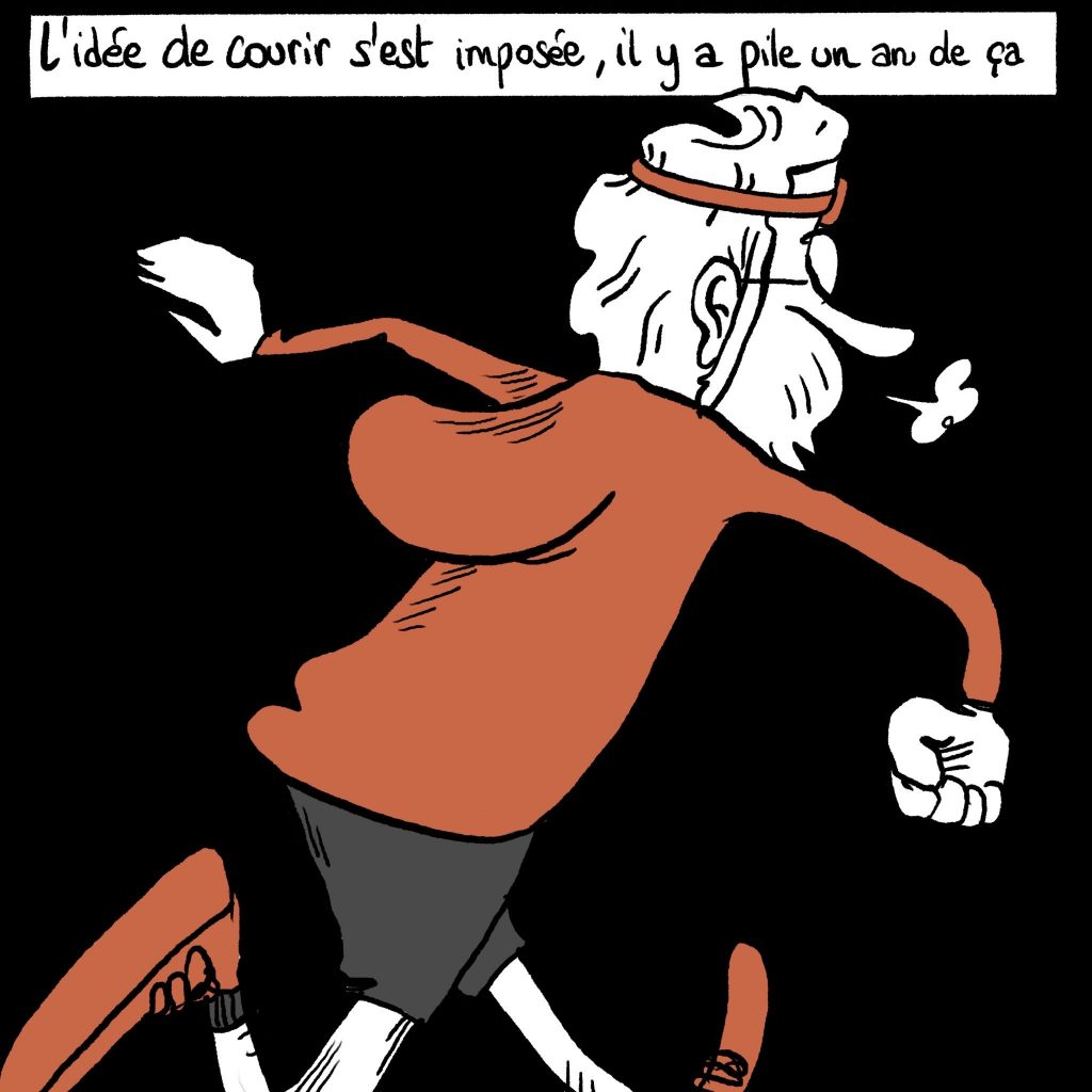 dessin humour quarantenaire image drôle sport record disparition père