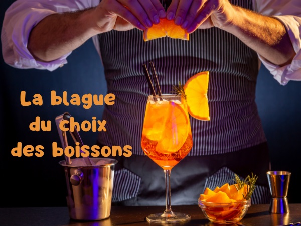 blague bar, blague alcool, blague 7 Up, blague calcul, blague Gin Tonic, blague Bourbon Cola, humour drôle