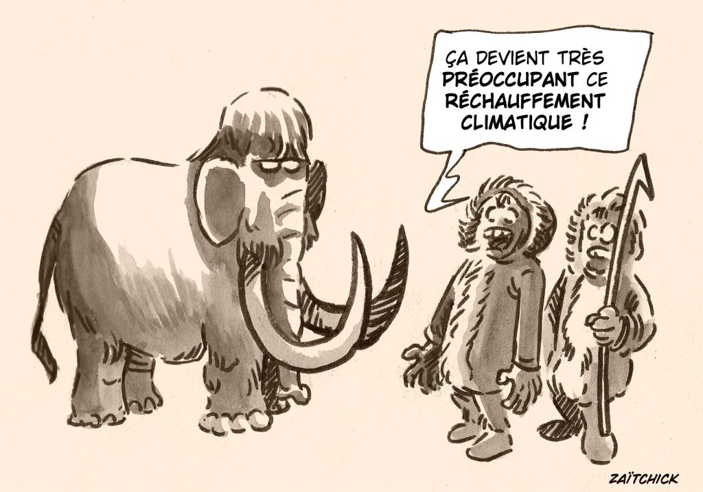 dessin presse humour esquimau dégel image drôle réchauffement climatique