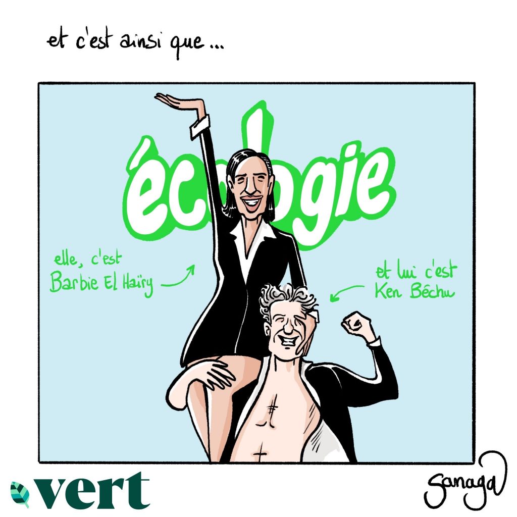 dessin presse humour Barbie image drôle écologie