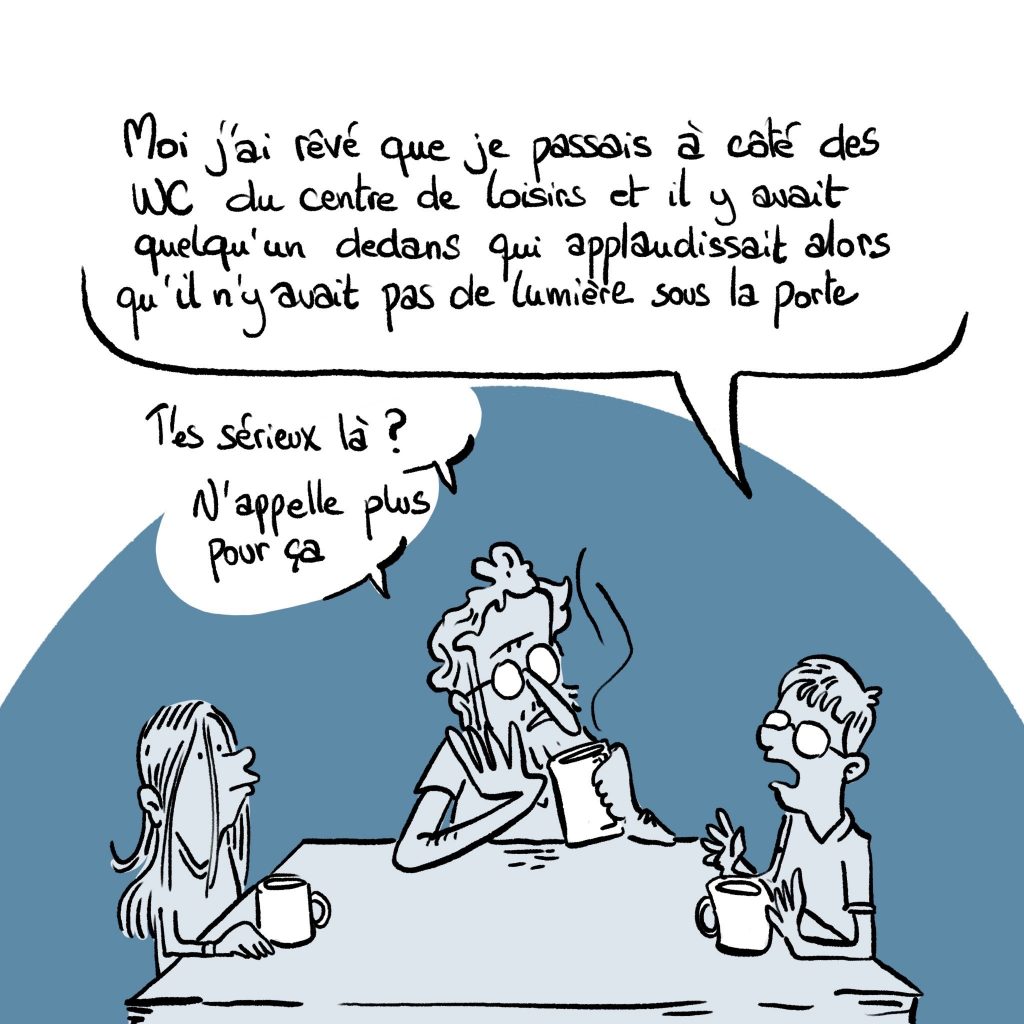 dessin presse humour vacances image drôle cauchemar enfants