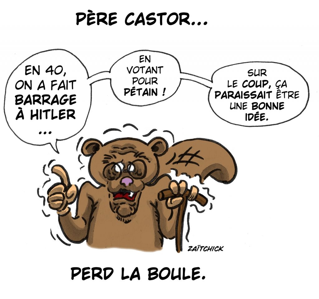 dessin presse humour vote barrage image drôle élection présidentielle