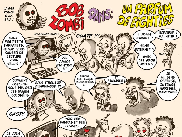 dessin presse humour Bob Zombi image drôle wokisme
