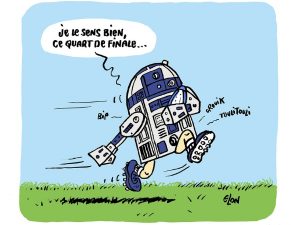 dessin presse humour blessure Antoine Dupont image drôle coupe du Monde de rugby