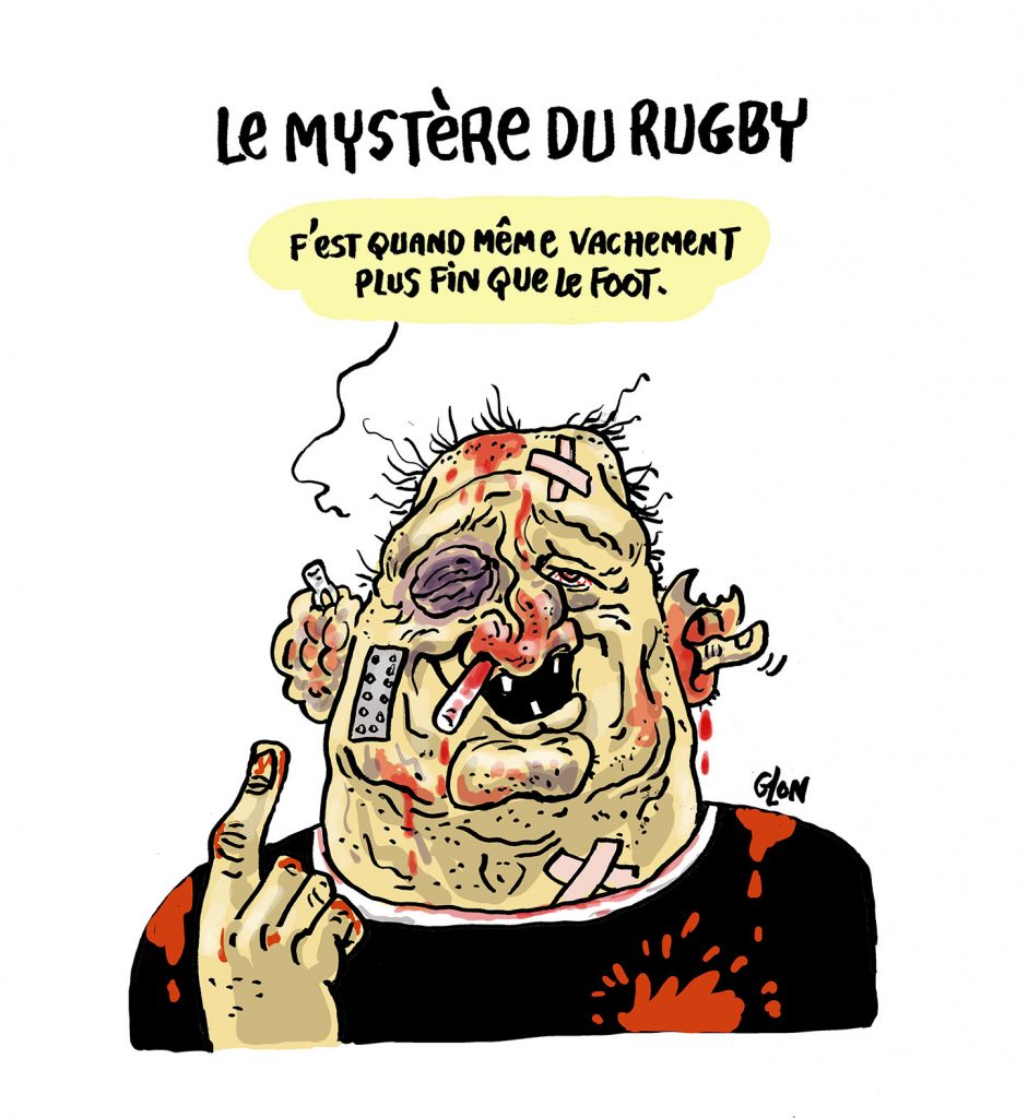 dessin presse humour rugby image drôle coupe du Monde