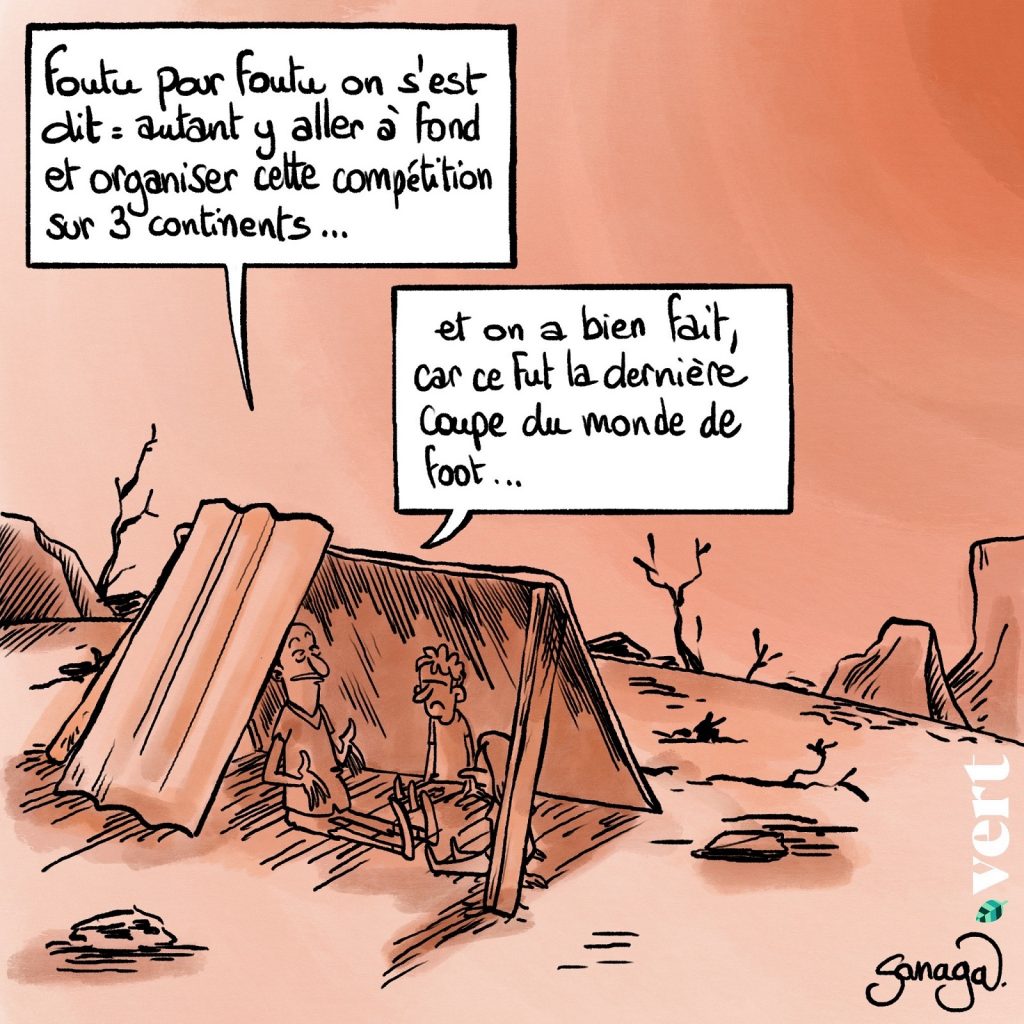 dessin presse humour Coupe du Monde 2026 image drôle organisation continent