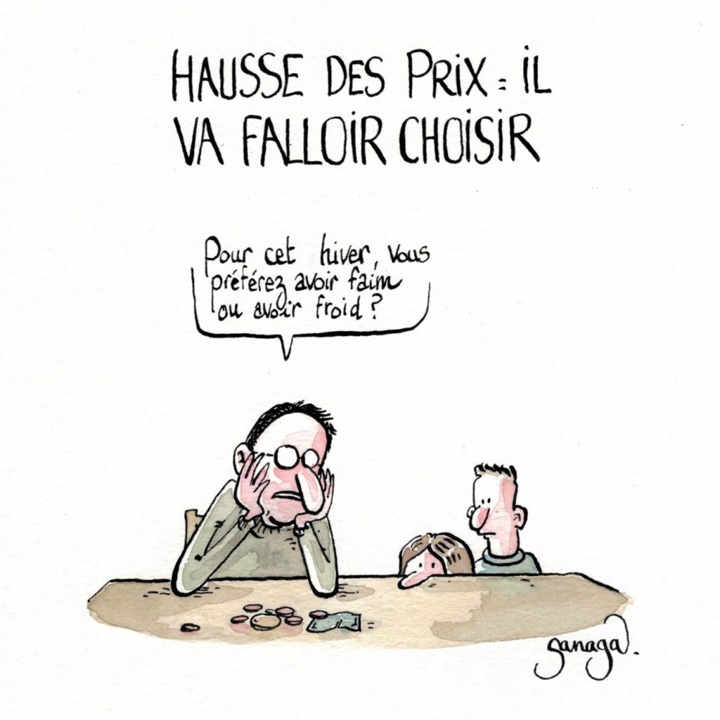 dessin presse humour pauvreté hiver image drôle hausse prix