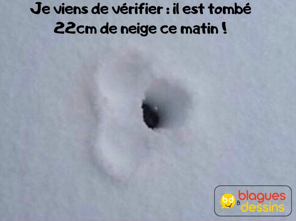 dessin humour chute neige image drôle taille sexe