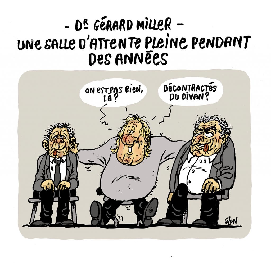 dessin presse humour accusation viol Gérard Miller image drôle Gérard Depardieu PPDA DSK