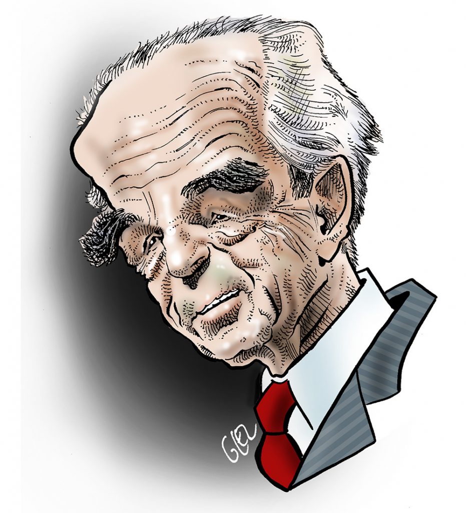 dessin presse humour décès image drôle Robert Badinter