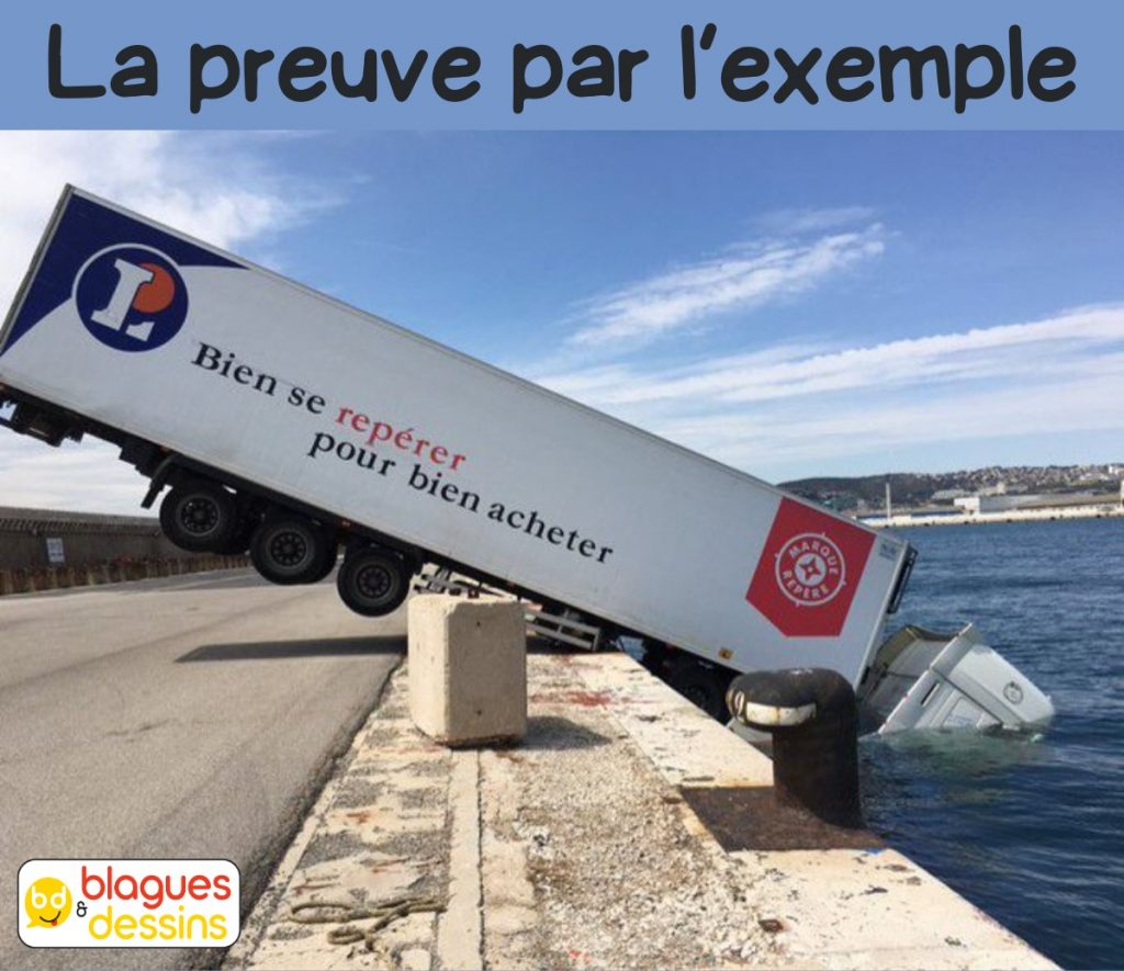 dessin humour mauvais repérage image drôle camion