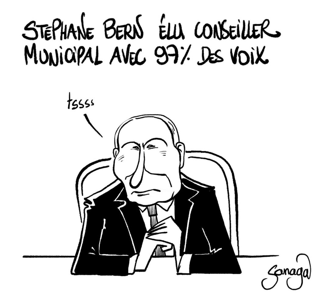 dessin presse humour réélection Vladimir Poutine Russie image drôle élection Stéphane Bern