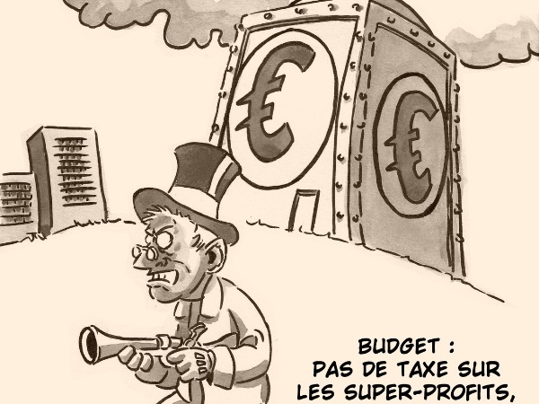 dessin presse humour Bruno Le Maire image drôle superprofit coffre Picsou